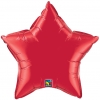 Folienballon Stern - rot