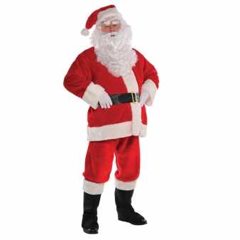 Weihnachtsmann Kostm LUXUS, L/XL