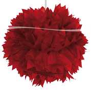 Pompons ROT, 30 cm