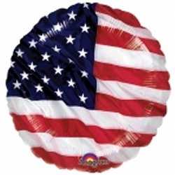 Folienballon USA Flagge
