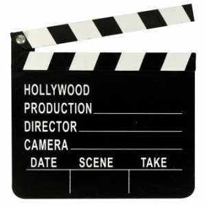 Hollywood Filmklappe