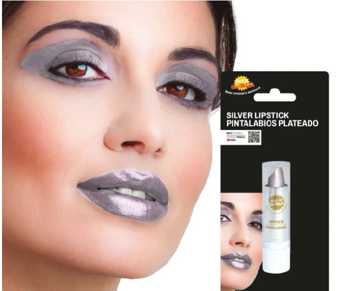 Lippenstift silber