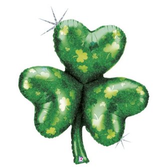 Folienballon Shamrock, Kleeblatt