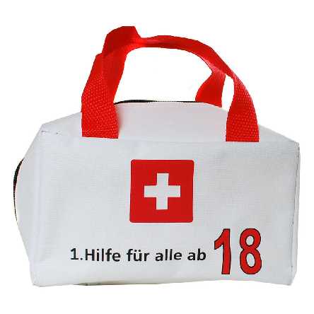 Befllbare Tasche zum 18. Geburtstag