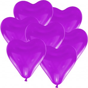 Herzballons 30 cm - 100 Stück