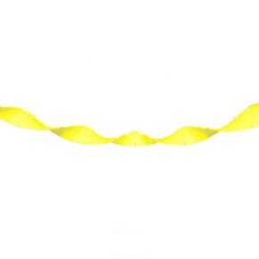 Curl Girlande NEON GELB, 18m