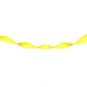 Curl Girlande NEON GELB, 18m