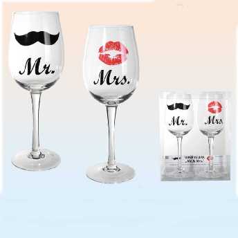 Weinglser Set Mr. und Mrs.