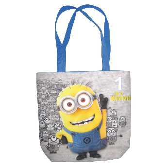 Minons Shopper Tasche, blau