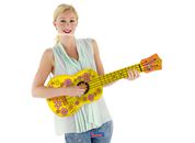 Aufblasbare Ukulele