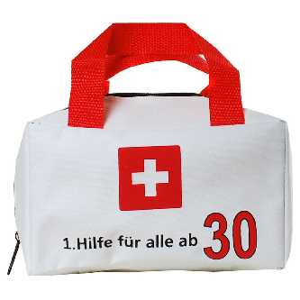 Befllbare Tasche zum 30. Geburtstag