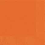 Servietten, orange - 50 Stck