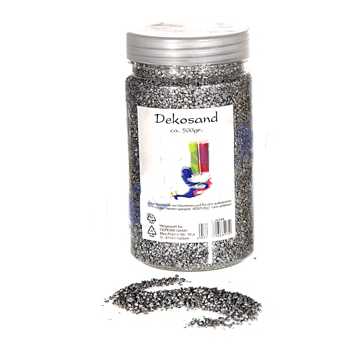 Dekosand SILBER