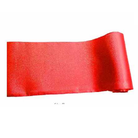 Satinband in rot 12 cm x 25 m