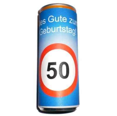 Alles Gute zum 50. Geburtstag - Energy Drink