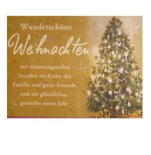 Weihnachten - Perleberg Postkarte