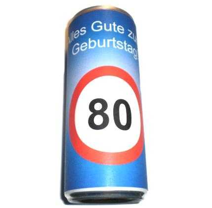 Alles Gute zum 80. Geburtstag - Energy Drink