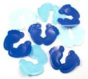XXL Konfetti Baby Blue