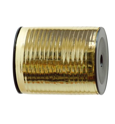 Dekoband, holo metallic, gold, 250m