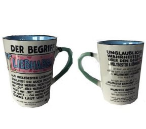 Du bist der weltbeste Liebhaber Kaffeebecher