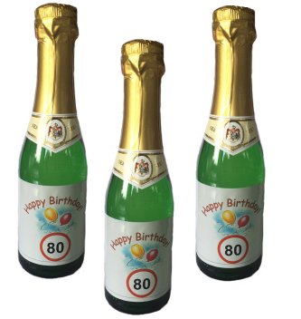 80. Geburtstag Sekt