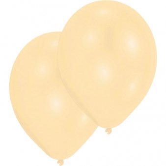 Pearl Luftballons Elfenbein, 100 Stck, 27 cm