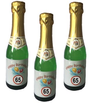 65. Geburtstag Sekt