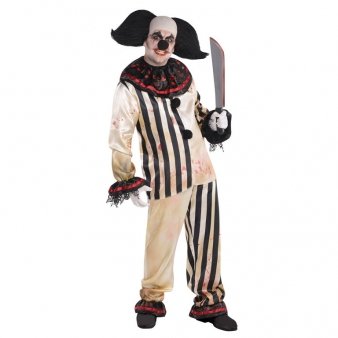 Creepy Clown Anzug Freakshow