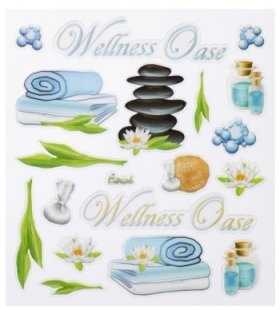 Wellness Oase Klebesticker