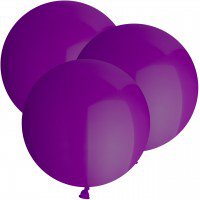 Riesen Rundballon-Extra Stark VIOLETT