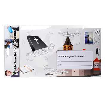 Riesen Umschlag zur Kommunion