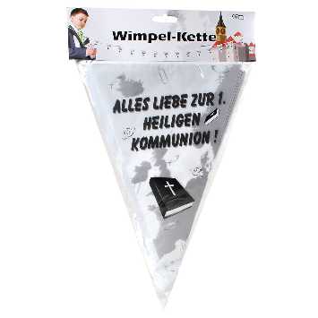 Wimpelkette zur Kommunion