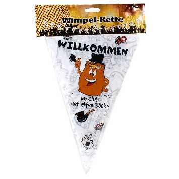 Willkommen Alte S�cke Wimpelkette