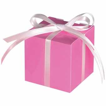 100 Give away Boxen / Schachteln, rosa