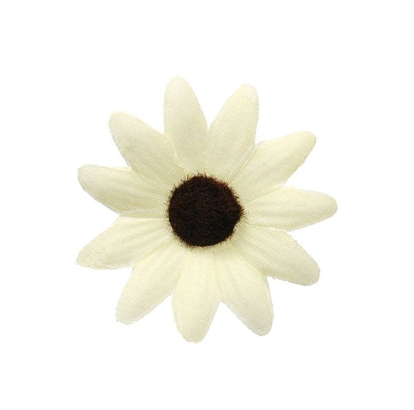 Dekoblumen farbige Margerite,creme