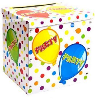 Geschenkverpackung Box Balloon Party