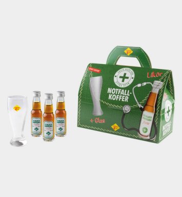 Notfall-Koffer zum Junggesellenabschied