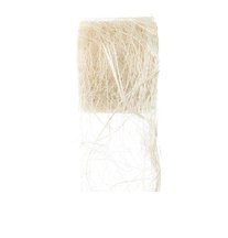 Abaca Dekoband / Bastelband - natur