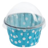 Cupcake Dots, hellblau