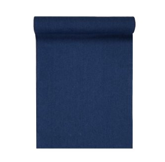 Tischlufer Jeansstoff - light blue