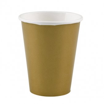 Goldene Trinkbecher 350 ml