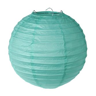 Lampion / Laterne im 2er Set, mint,XL