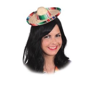 Minihut Sombrero, bunt