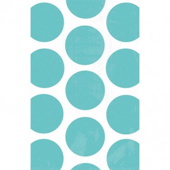 Papiertten, hellblau DOTS