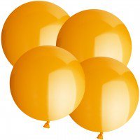1 Luftballon XL -  50cm - Orange