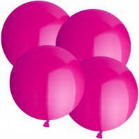 1 Luftballon XL -  50cm - Pink