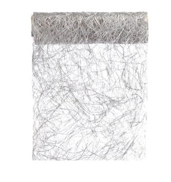 Abaca Tischlufer, silber