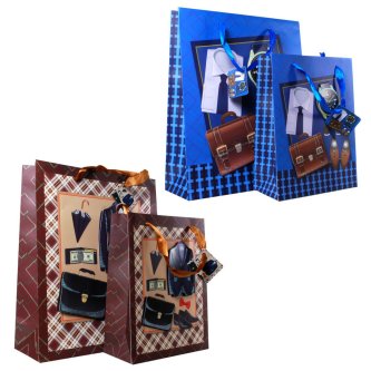 Geschenk-Taschen-Set Mnner