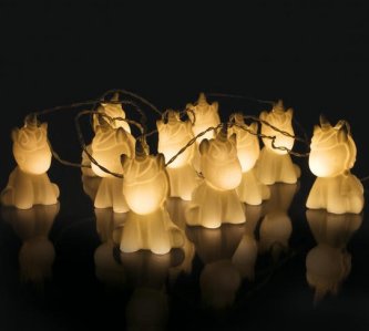 Einhorn Lichterkette mit Farbwechsel