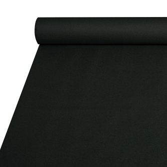 Tischdecke, stoff�hnlich,20m schwarz